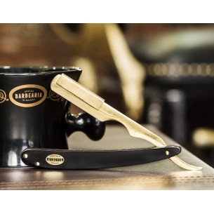 Brici cu lama interschimbabila Antiga Barbearia Black&Gold