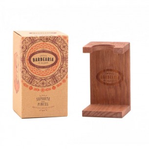 Suport din lemn pentru pamatuf Antiga Barbearia