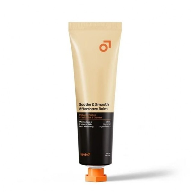 Aftershave Balm Beviro Soothe & Smooth 98% ingrediente naturale -