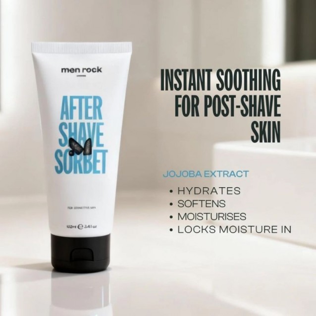 After shave balsam pentru piele sensibila Men Rock -