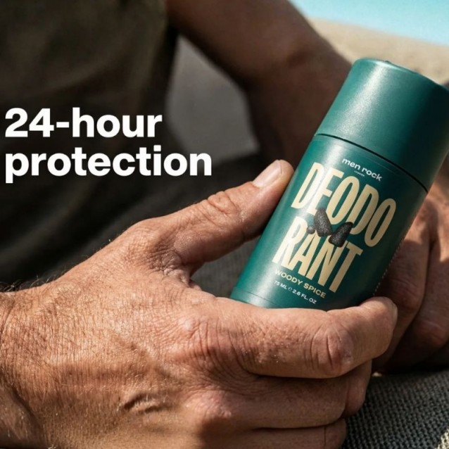 Antiperspirant roll-on Men Rock Woody Spice 75 ml -