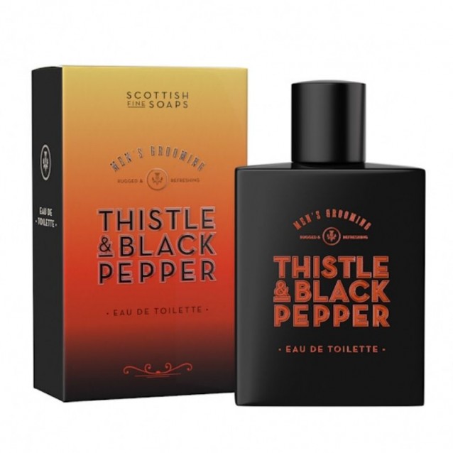 Apa de toaleta Scottish Fine Soaps Thistle & Black Pepper