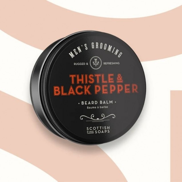 Balsam de barba Scottish Fine Soaps Thistle & Black Pepper