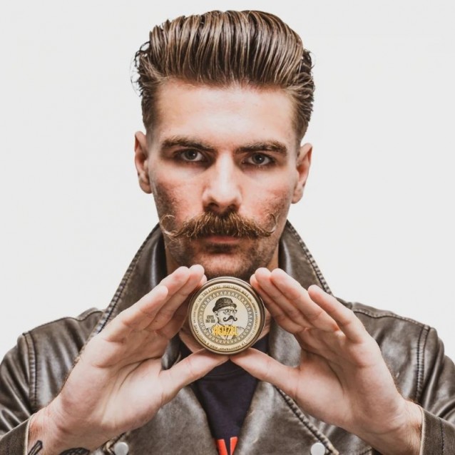 Ceara pentru mustata Reuzel Bourbon The Stache Mustache Wax -