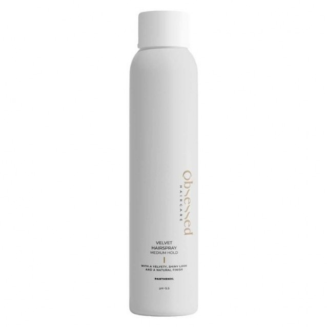 Fixativ profesional cu fixare medie Obsessed Velvet Hairspray -