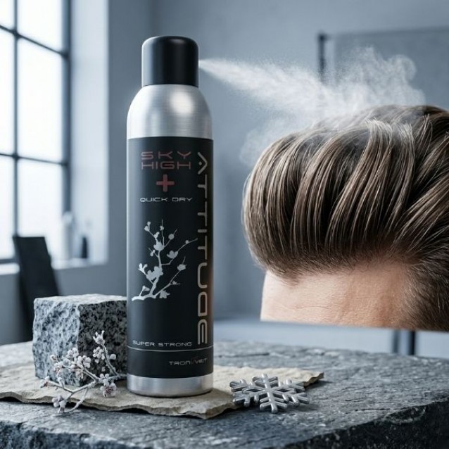 Fixativ Spray cu Fixare Puternica Attitude Sky High Plus
