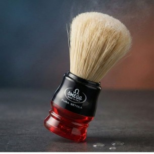 Pamatuf de barbierit din par natural de porc Omega 10077