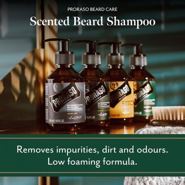 Sampon pentru barba Proraso Wood and Spice 500 ml -