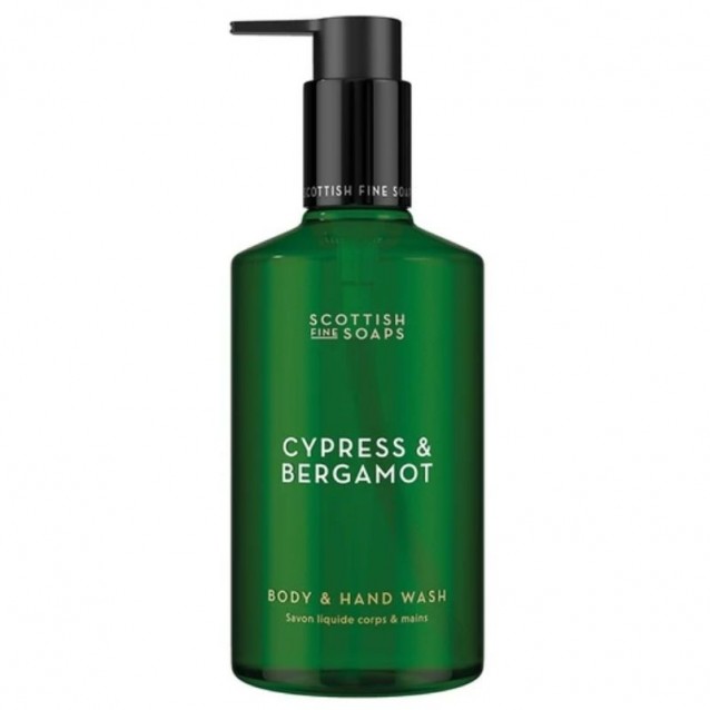Gel Dus si Sapun Maini The Scottish Fine Soaps Cypress & Bergamot - The Scottish Fine Soaps Company