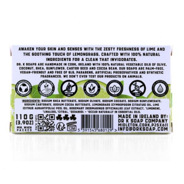 Sapun Corp 100% Natural Dr K Fresh Lime 