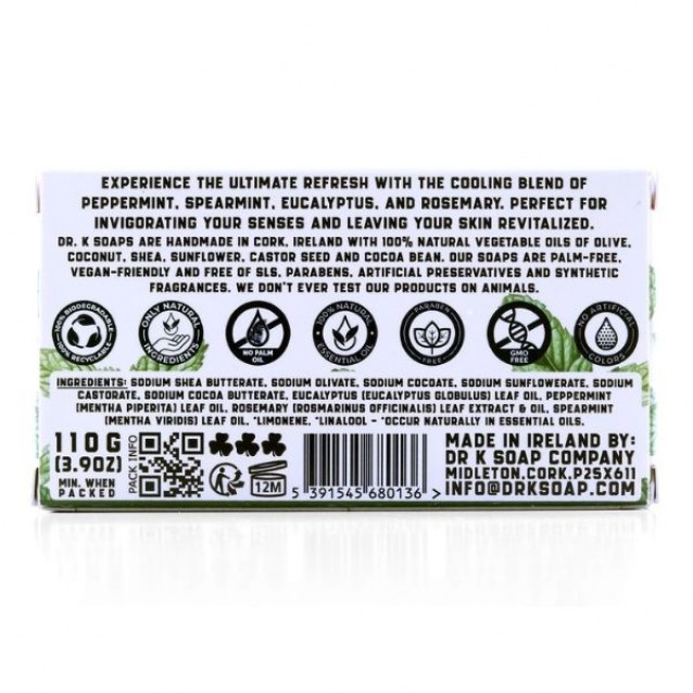 Sapun Corp 100% Natural Dr K Cool Mint 