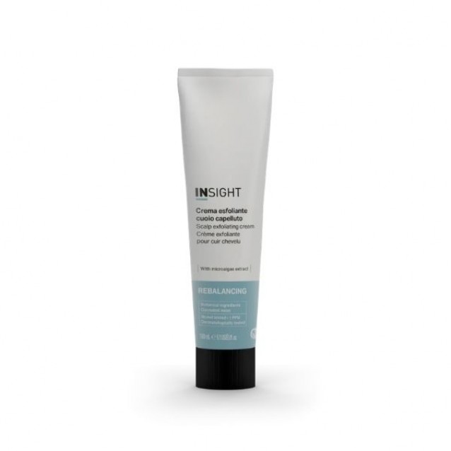 Scrub exfoliant pentru scalp cu exces de sebum si matreata Insight Rebalancing -