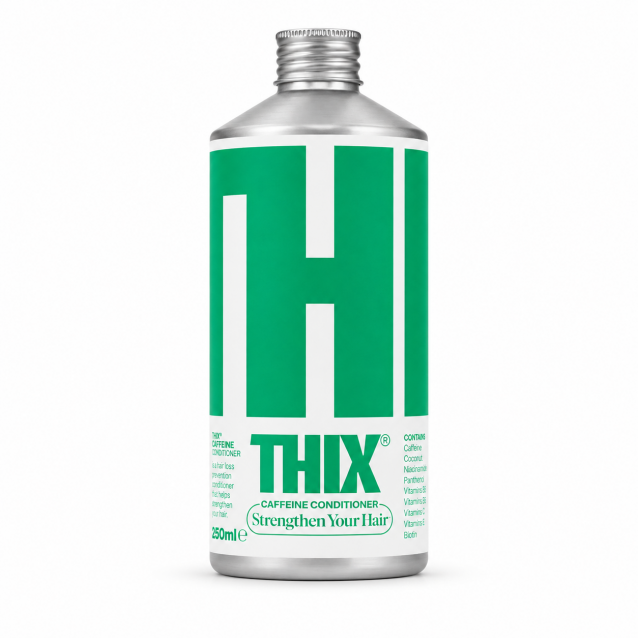 Balsam pentru par subtire si rar cu cafeina THIX Caffeine Conditioner -
