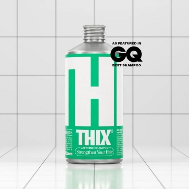 Sampon pentru par subtire si rar cu cafeina THIX Caffeine Shampoo -