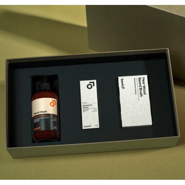 Set ingrijire barba Beviro Complete Beard Set Bergamia Wood - Beviro Set ingrijire barba Beviro Complete Beard Set Bergamia Wood - Beviro