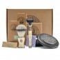 Set barbierit Captain Fawcett Shave Brush, Razor & Soap -