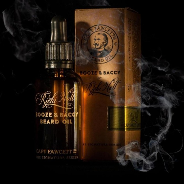 Ulei de barba Captain Fawcett Ricki Hall’s Booze & Baccy -