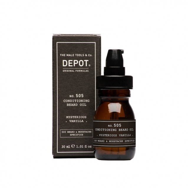 Ulei de barba Depot Mysterious Vanilla No505 - Depot