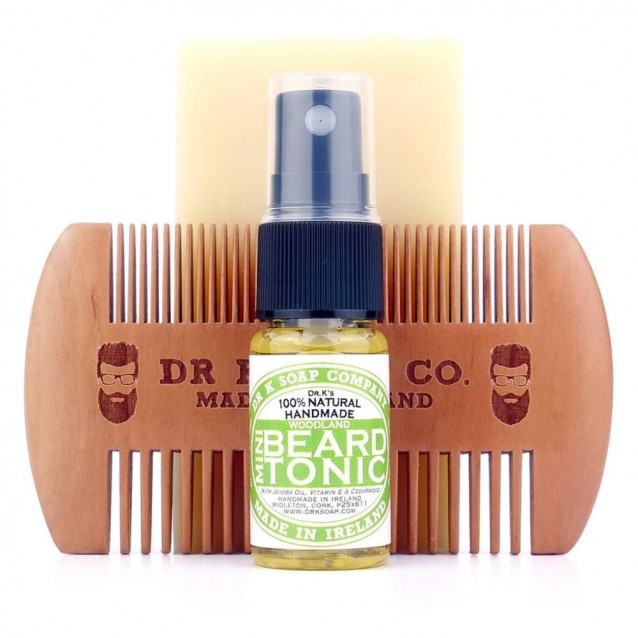 Set ingrijire barba Dr. K Soap Company Beard Box - Woodland -