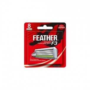 Rezerve lame barbierit Feather F3-8 bucati 