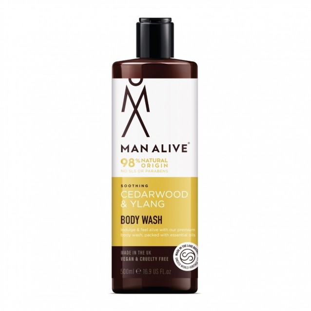 Gel de dus Man Alive Cedarwood & Ylang -
