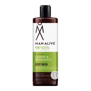 Gel de dus Man Alive Lemon & Bergamot