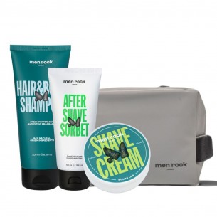 Set cadou pentru barbierit Men Rock Routine Goals Kit