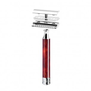 Aparat de ras clasic Muehle Safety Razor cu piaptan inchis R108