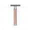 Aparat de ras clasic Safety Razor Muehle cu piaptan inchis R89 Rosegold