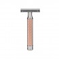 Aparat de ras clasic Safety Razor Muehle cu piaptan inchis R89 Rosegold Aparat de ras clasic Safety Razor Muehle cu piaptan inchis R89 Rosegold
