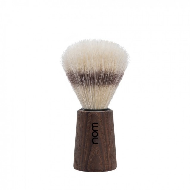 Pamatuf din par de mistret si maner din lemn de frasin Muehle Theo 41 Dark Ash