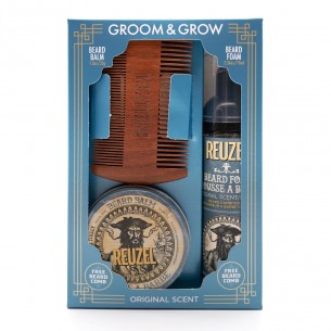 Set pentru ingrijirea barbii Reuzel Groom & Grow