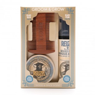 Set pentru ingrijirea barbii Reuzel Groom & Grow