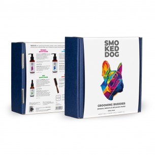 Set complet pentru ingrijirea barbii Smoked Dog White Musk