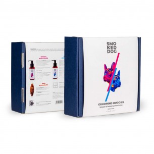 Set ingrijire barba Smoked Dog Grooming Buddies Two