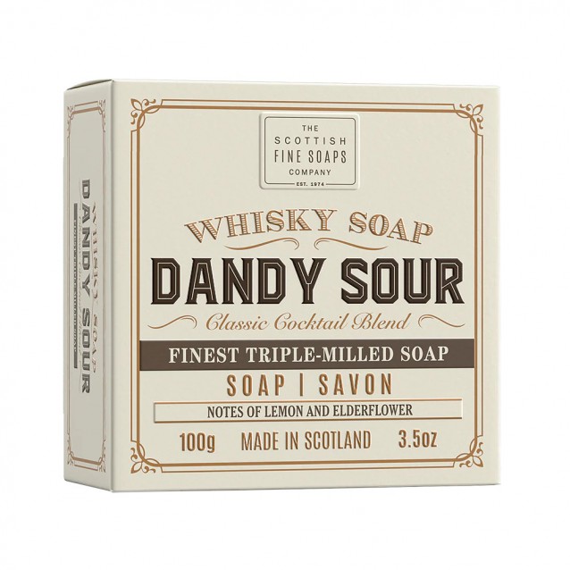 Sapun de baie Whisky Soap Dandy Sour - The Scottish Fine Soaps Company