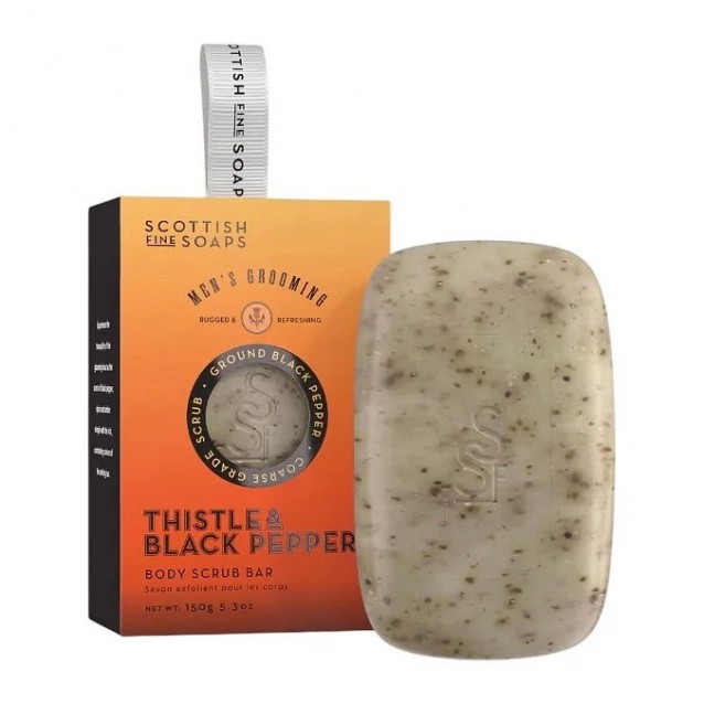 Sapun Exfoliant pentru Corp Scottish Fine Soaps Thistle & Black Pepper 