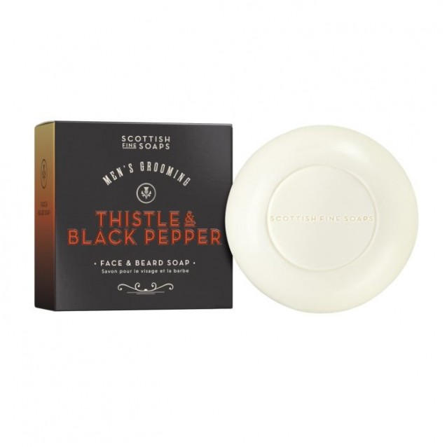 Sapun pentru barba si fata Scottish Fine Soaps Thistle & Black Pepper - The Scottish Fine Soaps Company Sapun pentru barba si fata Scottish Fine Soaps Thistle & Black Pepper - The Scottish Fine Soaps Company