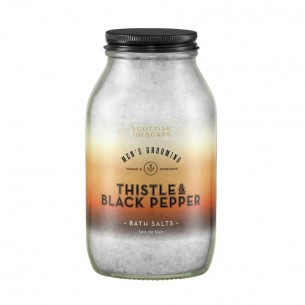 Sare de baie Scottish Fine Soaps Thistle & Black Pepper