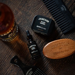 Balsam de barba ZEW for men Jameson Black Barrel
