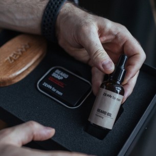Set cadou ingrijire barba ZEW for men The Simple Lumberjack Nourshing