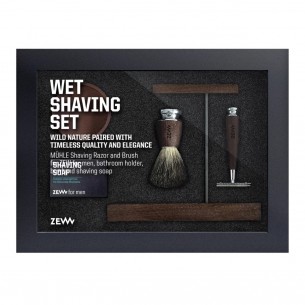 Set pentru barbierit ZEW for men Wet Shaving Set