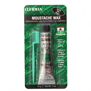 Ceara neagra pentru mustata Clubman Black Moustache Wax