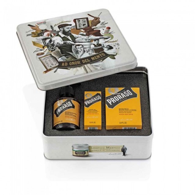 Set ingrijire barba Proraso Wood & Spice - Proraso Set ingrijire barba Proraso Wood & Spice - Proraso