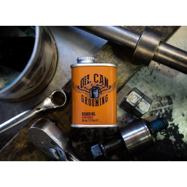 Ulei de barba Oil Can Grooming Iron Horse - Oil Can Grooming Ulei de barba Oil Can Grooming Iron Horse - Oil Can Grooming