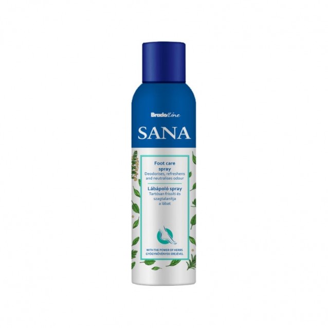 Spray Antiperspirant picioare Sana Antibacterial 150ml -